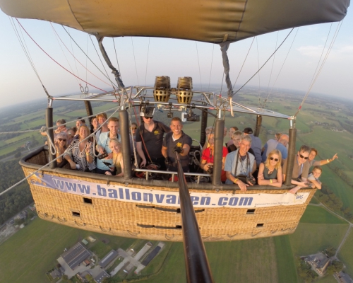 Ballonvaart in Holten met BAS Ballonvaarten